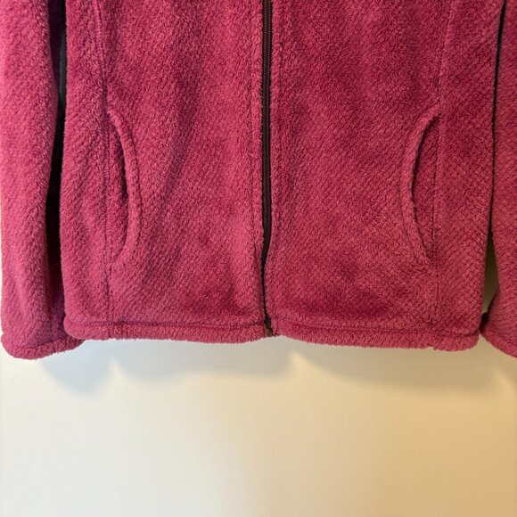 Patagonia Fleece Sweater Zip Jacket Girls' Size L Purple Pink Outdoor - Picture 7 of 11